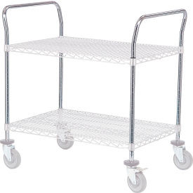 Nexel Chrome, Utility Cart Handle, 18"D - Pkg Qty 2
