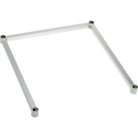Nexel Poly-Z-Brite Three-Sided Steel Frame 60"W x 18"D
