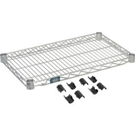 Nexel S1424EP Nexelate Wire Shelf 24"W x 14"D