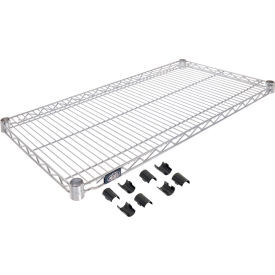 Nexel S1842C Chrome Wire Shelf 42"W x 18"D