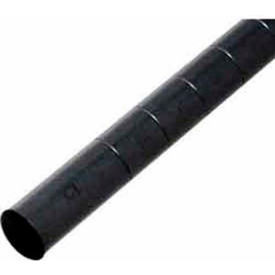 Nexel Black Epoxy Post 80"H - 4 Pack