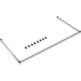 Nexel Chrome Three Sided Frame 60"W x 30"D