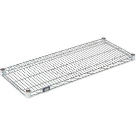 Nexel S1272C Chrome Wire Shelf 72"W x 12"D