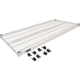 Nexel S2148C Chrome Wire Shelf 48"W x 21"D