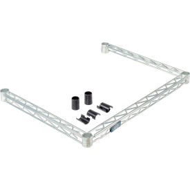 Nexel Poly-Z-Brite Three-Sided Wire Frame 24"W x 18"D