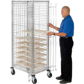 Nexel End Load Wire Tray Truck with 39 Tray Capacity