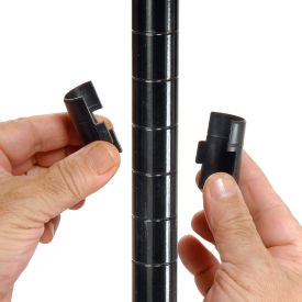 Nexel Black Epoxy Post 34"H - 4 Pack