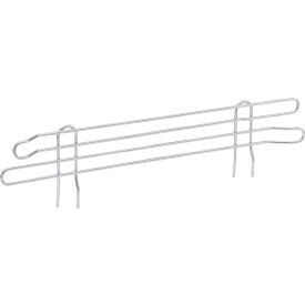 Nexel Stainless Steel Wire Ledge, 24"W x 4"H