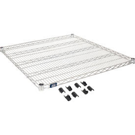 Nexel S3636C Chrome Wire Shelf 36"W x 36"D