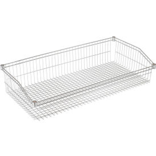 Nexel Wire Shelf Basket 48"W x 18"D