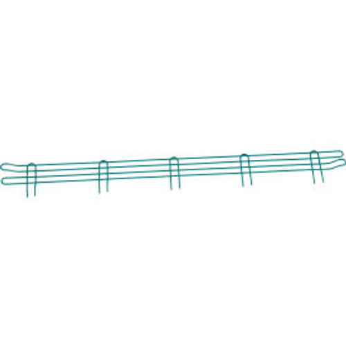 Nexel Poly-Green Wire Ledge, 54"W x 4"H
