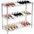 Nexel Wine Bottle Rack - 27 Bottle 36"W x 14"D x 34"H, Chrome