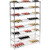 Nexel Wine Bottle Rack - 104 Bottle 48"W x 14"D x 74"H, Chrome