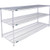 Nexel 3 Shelf, Chrome Wire Shelving Unit, Starter, 72"W x 14"D x 34"H