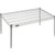 Nexelate Silver Epoxy Wire Dunnage Rack - 36"W x 21"D x 14"H