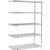 Nexel 5 Shelf, Chrome Wire Shelving Unit, Add On, 24"W x 18"D x 63"H