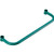 Nexel Poly-Green, Safety Push Handle, 24"D