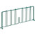 Nexel Poly-Green Divider, 24"D x 8"H