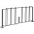 Nexel Black Epoxy Divider, 24"D x 8"H