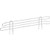 Nexel Stainless Steel Wire Ledge, 24"W x 4"H
