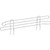Nexel Stainless Steel Wire Ledge, 21"W x 4"H
