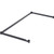 Nexel Nexelon Three-Sided Steel Frame 48"W x 24"D