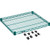 Nexel S2130G Poly-Green Epoxy Wire Shelf 30"W x 21"D