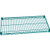 Nexel S1272G Poly-Green Epoxy Wire Shelf 72"W x 12"D