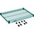 Nexel S1824G Poly-Green Epoxy Wire Shelf 24"W x 18"D