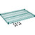 Nexel S2436G Poly-Green Epoxy Wire Shelf 36"W x 24"D