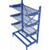 Nexel Single-Sided Cantilever Rack Shelving, 3 Wire Shelves, 48"W x 24"D x 72"H