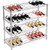 Nexel Wine Bottle Rack - 36 Bottle 36"W x 14"D x 34"H, Chrome