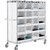 Nexel Stock Picking Truck, Back To Back, 40 Cells, 60"L x 24"W x 69"H, White