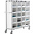 Nexel Stock Picking Truck, Single Sided, 20 Cells, 60"L x 18"W x 69"H, White