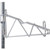 Nexel Chrome, Adjustable Single Shelf Post Bracket, 18"D