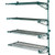 Nexel Poly-Green Adjustable Wall Mount Wire Shelving, 4 Shelf, Add On, 48"Wx18"Dx63"H