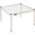Nexel Chrome Wire Dunnage Rack - 24"W x 24"D x 14"H