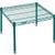 Nexel Poly-Green Wire Dunnage Rack - 24"W x 21"D x 14"H