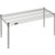 Nexelate Silver Epoxy Wire Dunnage Rack - 36"W x 14"D x 14"H
