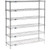 Nexel Wine Bottle Rack - 54 Bottle 36"W x 14"D x 54"H, Chrome