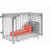 Nexel Chrome Wall Mount Security Enclosure - 36"W x 18"D x 21"H