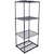 Nexel 4 Shelf, Nexelon Blue Wire Shelving Unit, Starter, 1 HD Shelf, 30"W x 24"D x 74"H