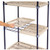 Nexel 4 Shelf Truck, Nexelite, 48"W x 21"D x 80"H, Polyurethane Swivel Casters, 2 Brake