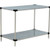 Nexel 2 Shelf, Galvanized Steel Solid Shelving Unit, Starter, 42"W x 18"D x 34"H