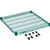 Nexel S2424G Poly-Green Epoxy Wire Shelf 24"W x 24"D