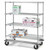 Nexel E-Z Adjust Wire Shelf Truck, 1600 lb. Capacity, 60"L x 24"W x 70"H