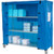 Nexel Galvanized Steel Linen Cart with Nylon Cover, 4 Shelves, 60"L x 18"W x 69"H