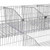 Nexel Wire Shelf Basket Divider, 18"D x 10"H