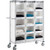 Nexel Stock Picking Truck, Back To Back, 30 Cells, 48"L x 18"W x 69"H, White