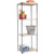 Nexel Nexelite 4 Shelf, Vented Plastic Mat Shelving Unit, Starter, 30"W x 21"D x 86"H